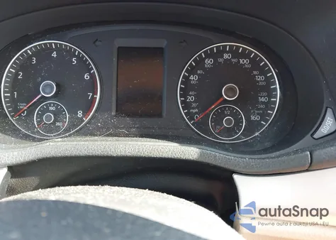 2012 Volkswagen Passat 2.5L Se из США, поврежденный, VIN 1VWBP7A35CC107616